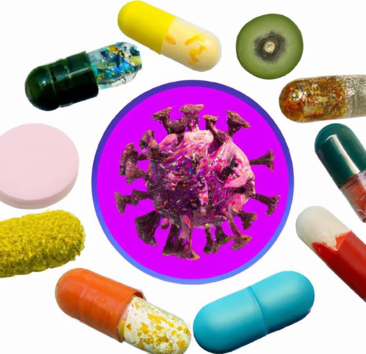 Immune supplements copywriting topics including capsules and a virus
